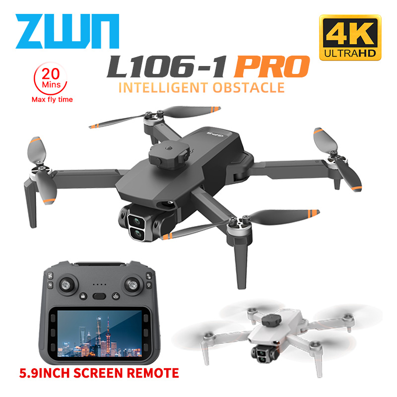 Rc Helicopter Case - L106-1PRO GPS طائرة بدون طيار احترافية