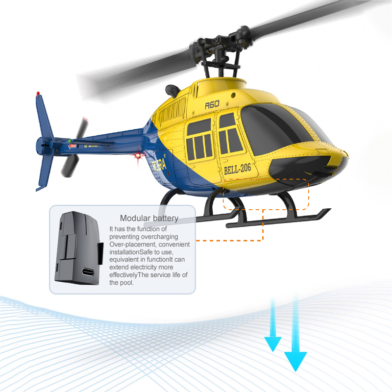 A60 RC هليكوبتر 2.4G 6-Aixs جي - مراجعة Rc Helicopter Nitro وسعره
