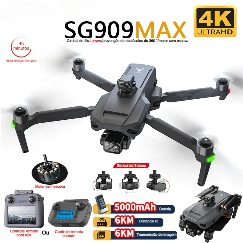 ZLL SG909 SG909MAX طائرة بدون  - مراجعة Rc Helicopter Case وسعره