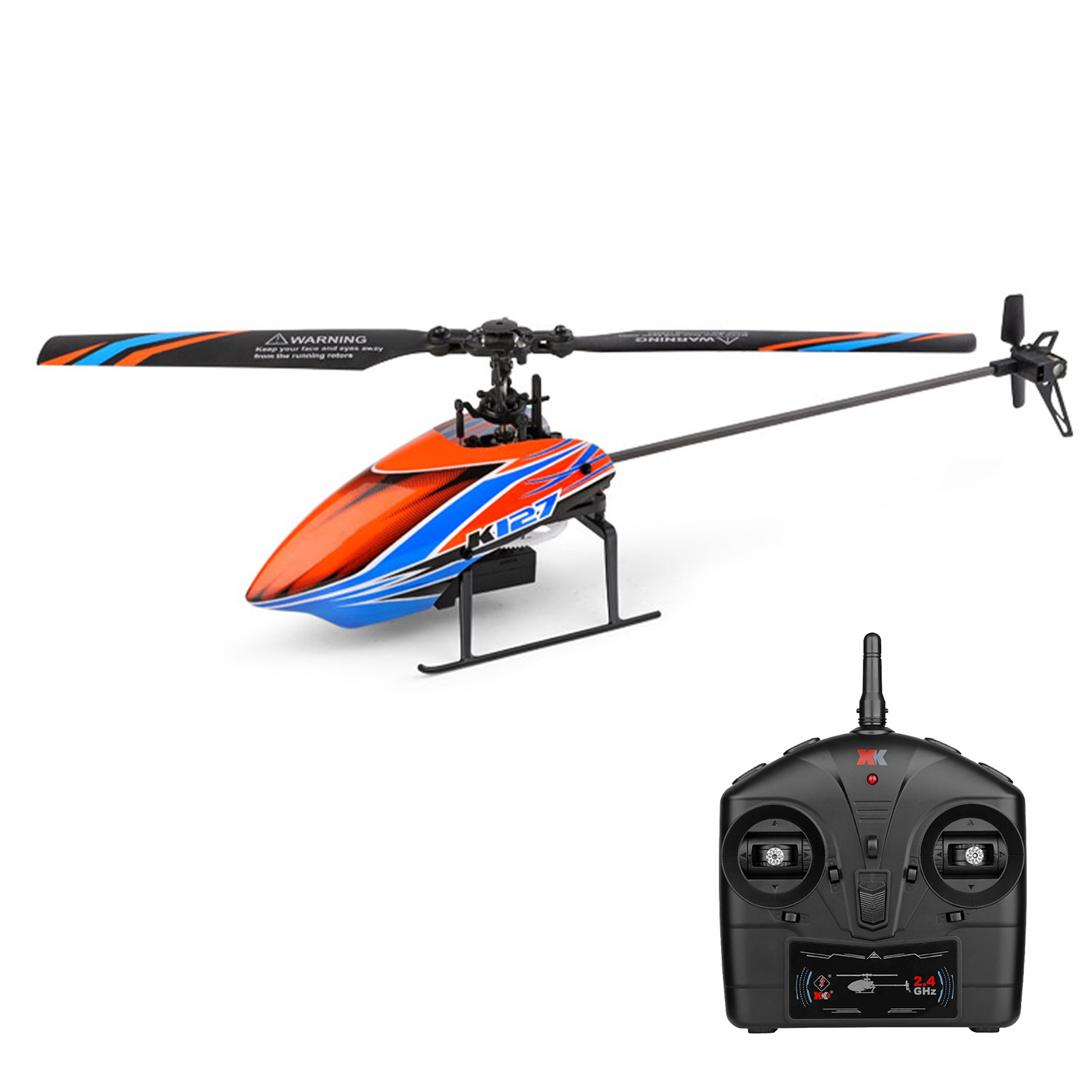 WLtoys XK K127 4CH 6 محاور الد - مراجعة Rc Helicopter Gyro وسعره